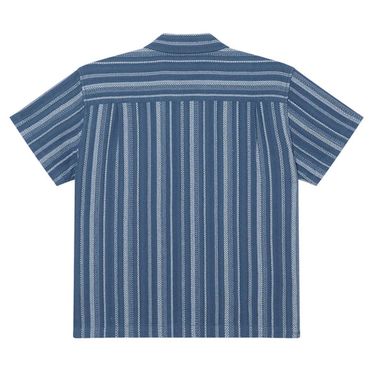 Obey Shirt Hugh Woven Dull SS blue multi