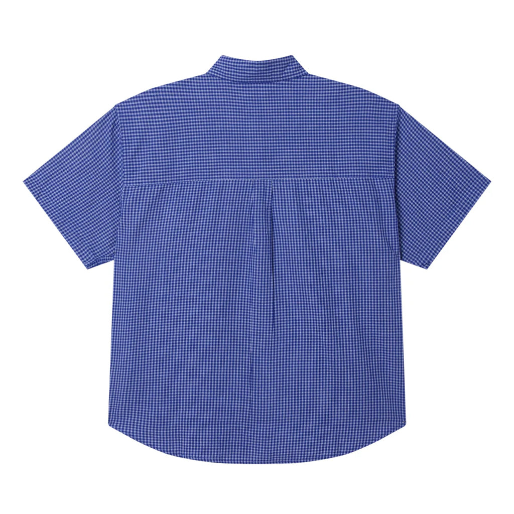 Obey Shirt Bigwig Frank Woven SS surf blue multi
