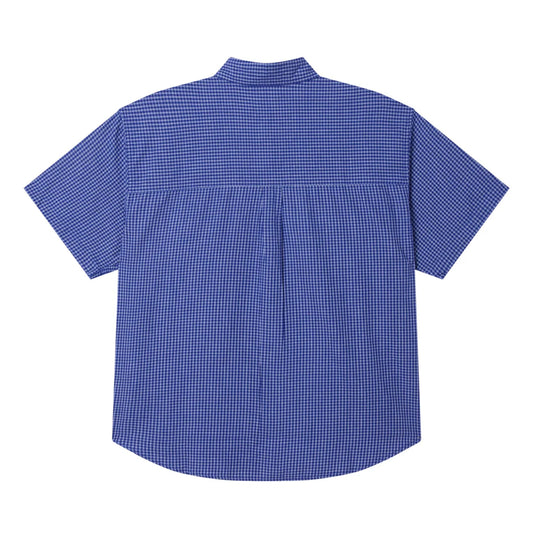 Obey Shirt Bigwig Frank Woven SS surf blue multi