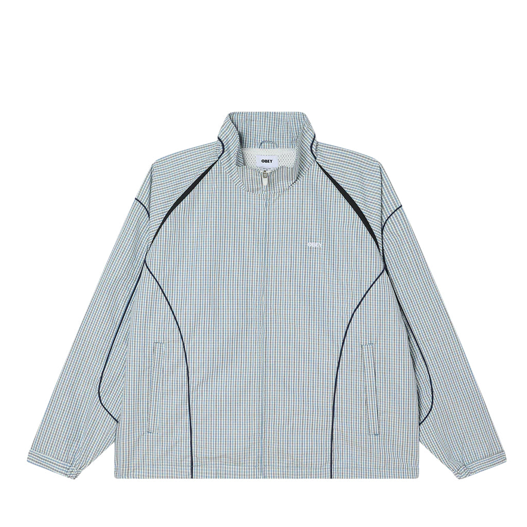 Obey Windbreaker "Practice" plaid multi