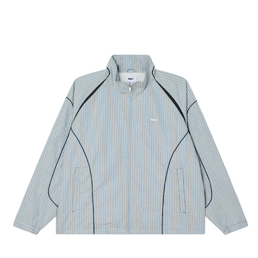 Obey Windbreaker "Practice" plaid multi
