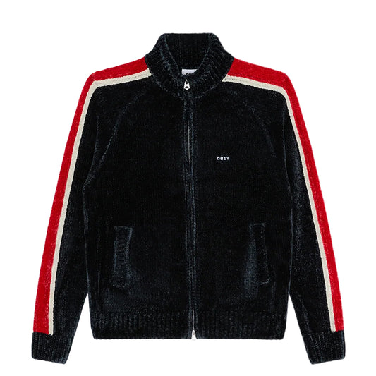 Obey Zip Up Sweater "Varen" navy multi