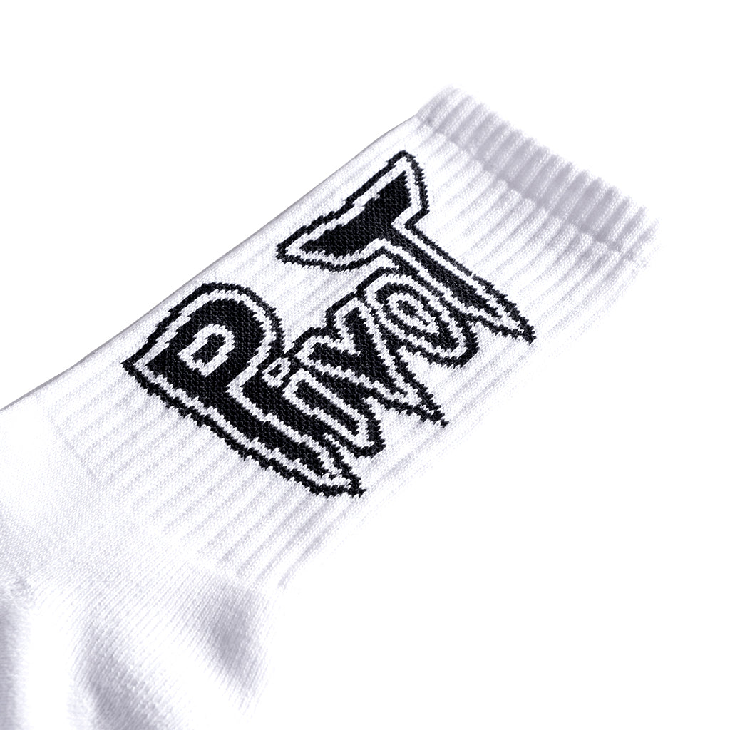 Pivot Skateshop "Scary Logo" socks white