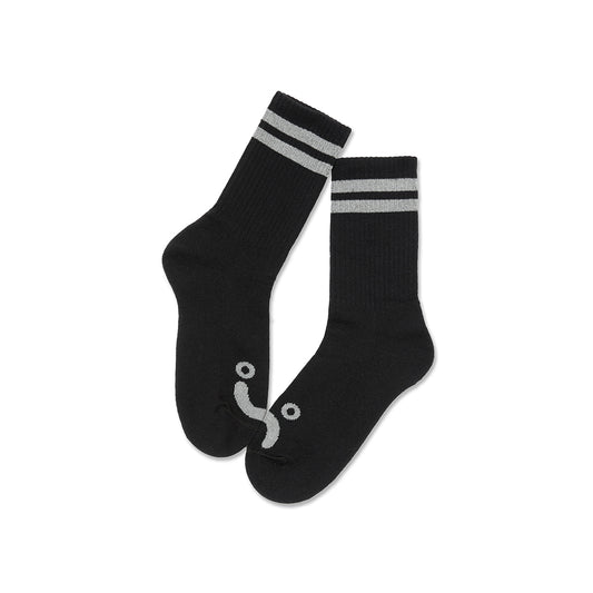 Polar Socks - Happy Sad - black/heather grey