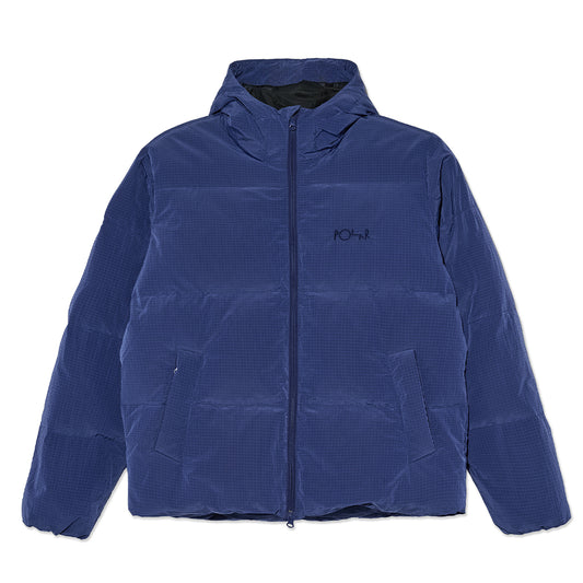 Polar Skate Co. Hooded Soft Puffer Jacket thistle blue