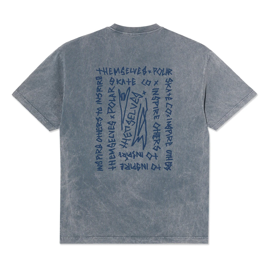 Polar - T-Shirt - Acid Tee IOTIT - grey