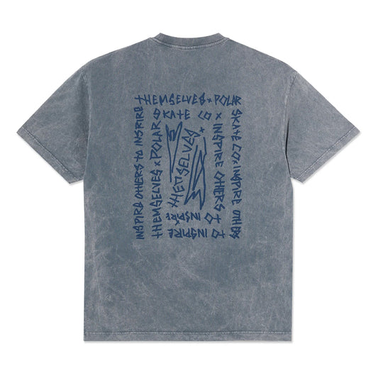 Polar - T-Shirt - Acid Tee IOTIT - grey