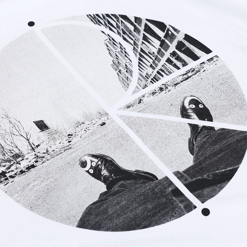 Polar - T-Shirt - Fill Logo Happy Sad - white