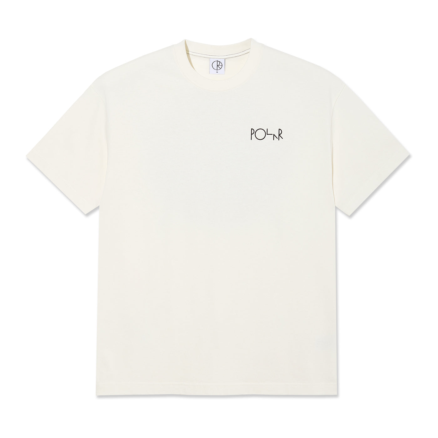 Polar T-Shirt "Contrast" Fill Logo ivory/black