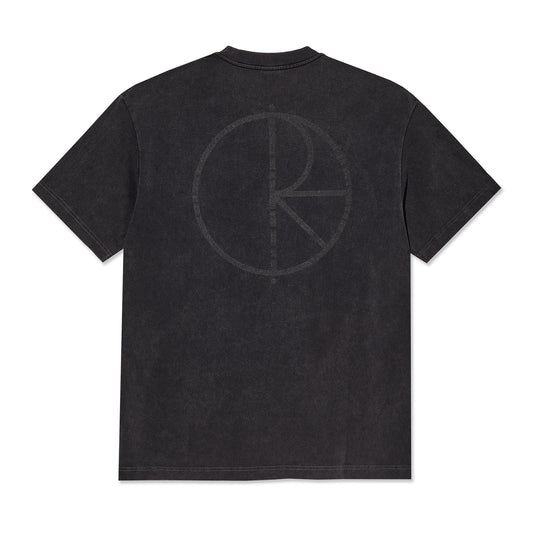Polar T-Shirt "Contrast" Stroke Logo silver black/black
