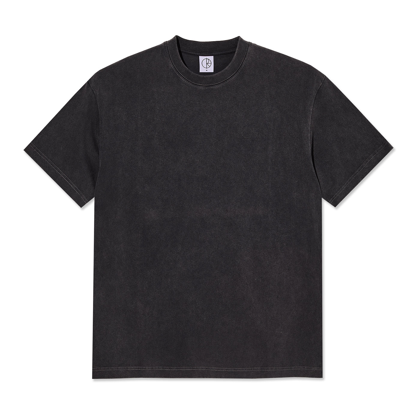 Polar T-Shirt "Contrast" Stroke Logo silver black/black