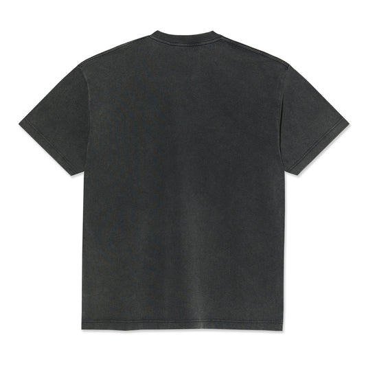 Polar - T-Shirt - Metal Logo - silver/black