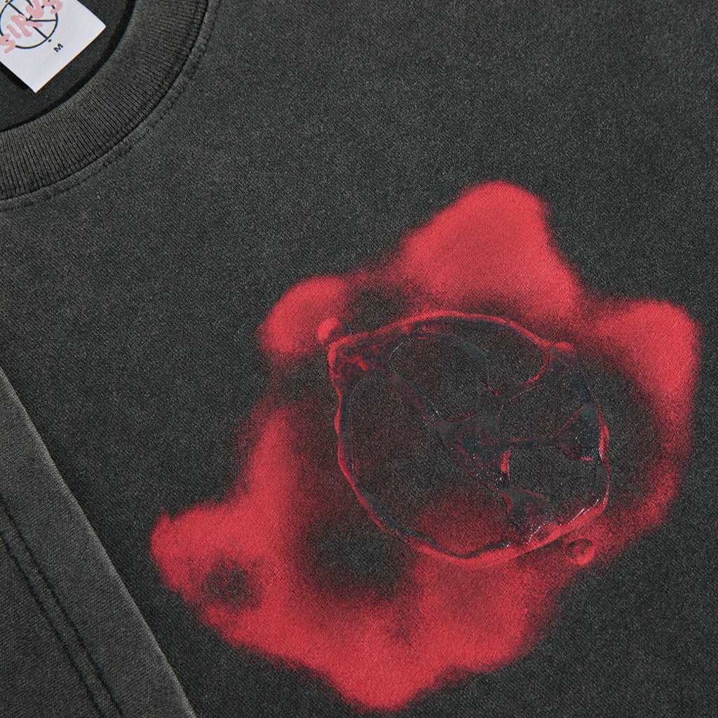 Polar - T-Shirt - Metal Logo - silver/black