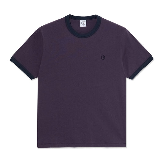 Polar - T-Shirt - Ringer - dark violet/navy