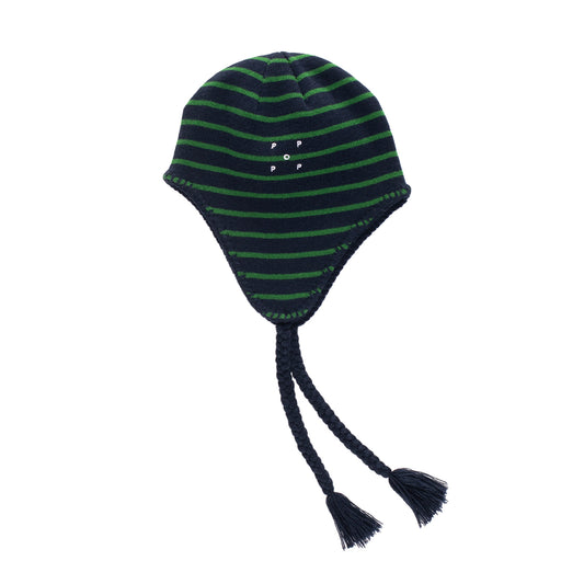 Pop Trading "Reversible Ear Flap" Beanie navy/juniper