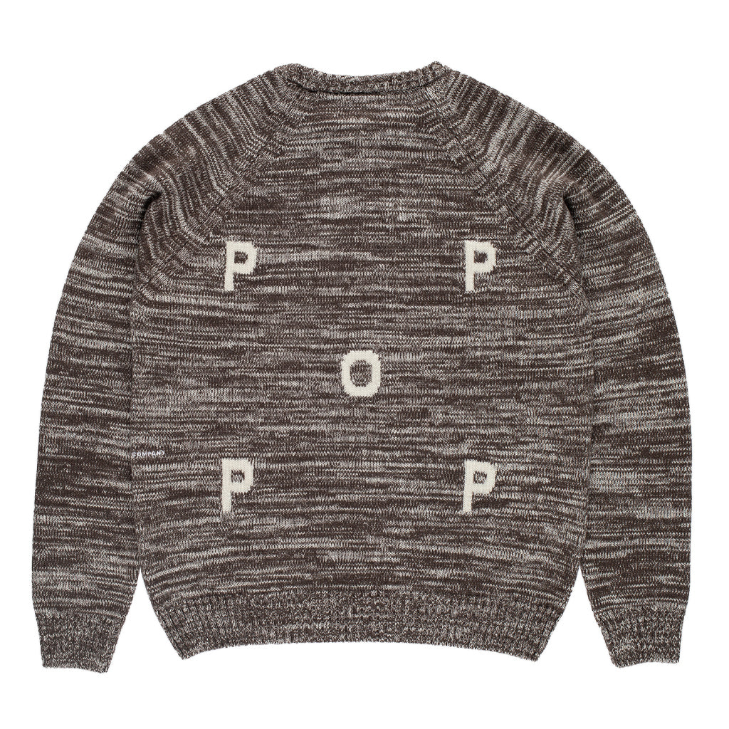 Pop Trading "Logo Crewneck" delicioso/off white