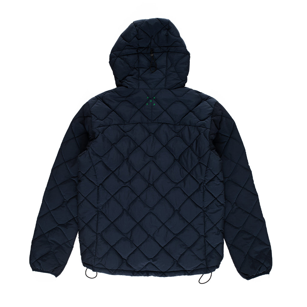 Pop Trading - Jacket - Quilted - navy