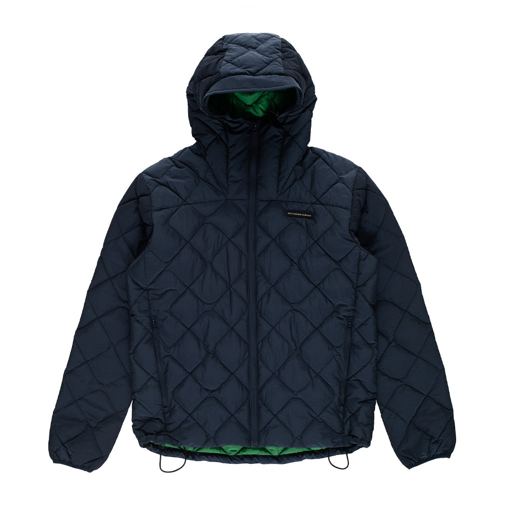 Pop Trading "Quilted Jacket" navy