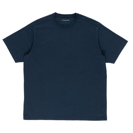 Pop_Trading-Company_T-Shirt_Backstripe_navy_back