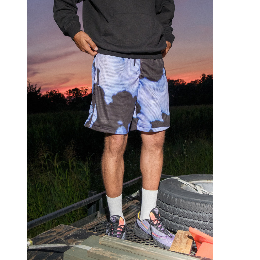 Quasi Basketball Shorts "Chromakey" purple