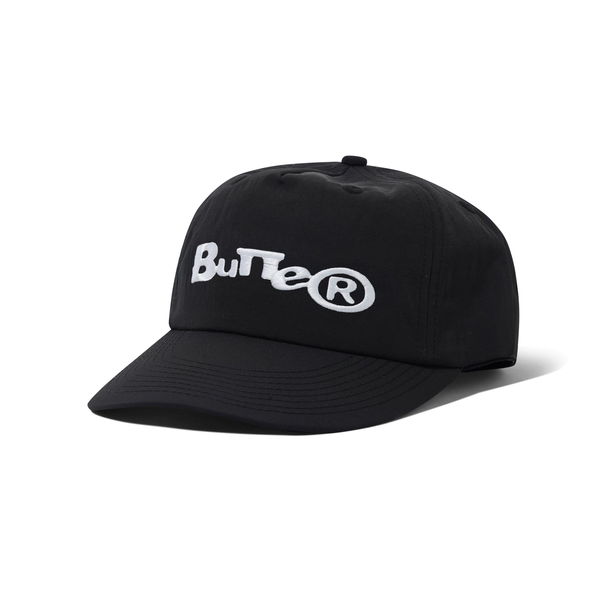 Butter Goods Cap "Registered 6 Panel" black