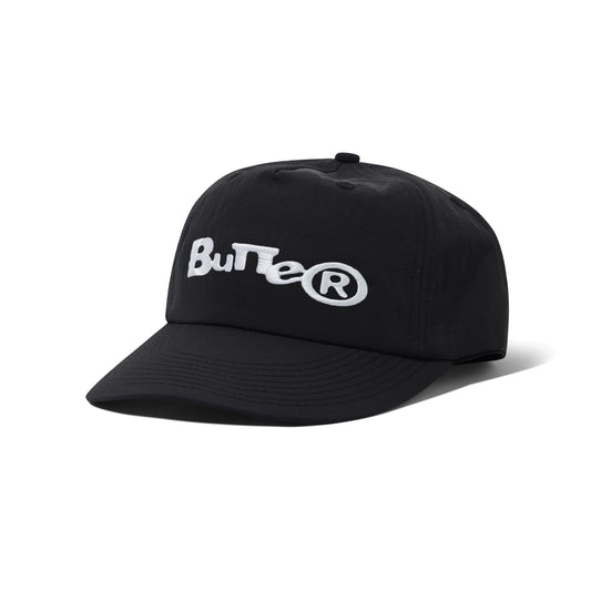 Butter Goods Cap "Registered 6 Panel" black