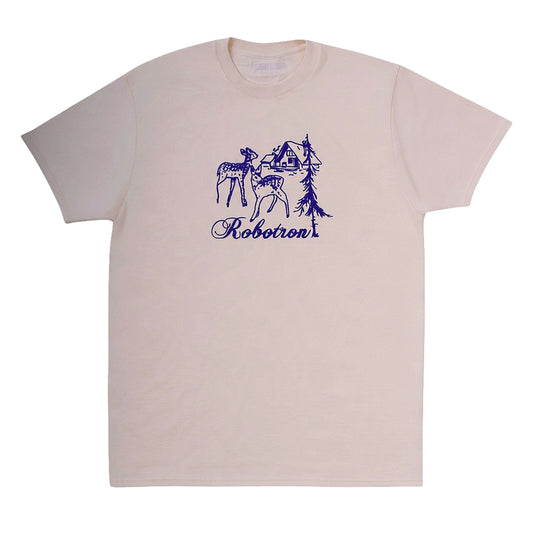 Robotron T-Shirt "Deer" natural white