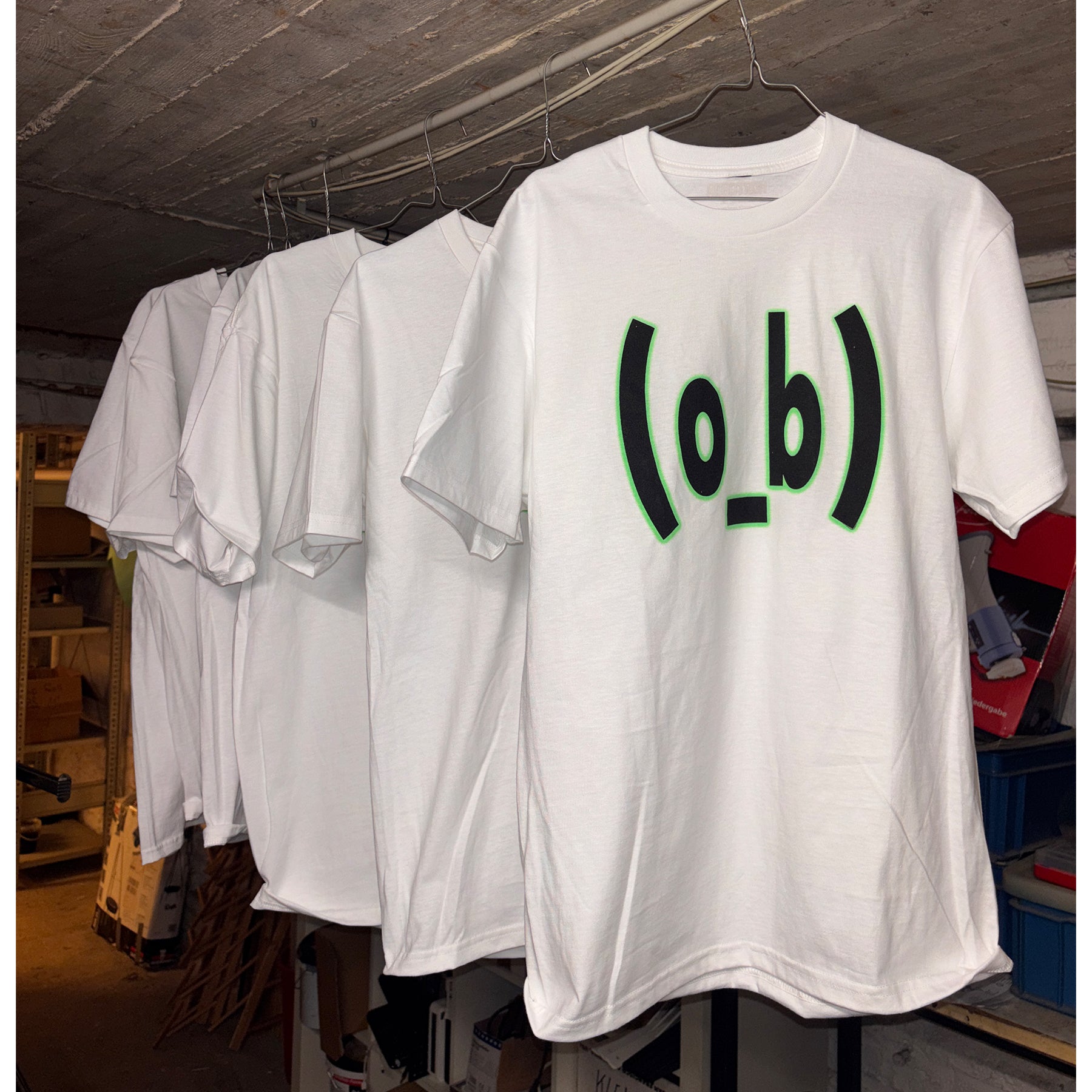 Robotron T-Shirts rob(o_b)ln white