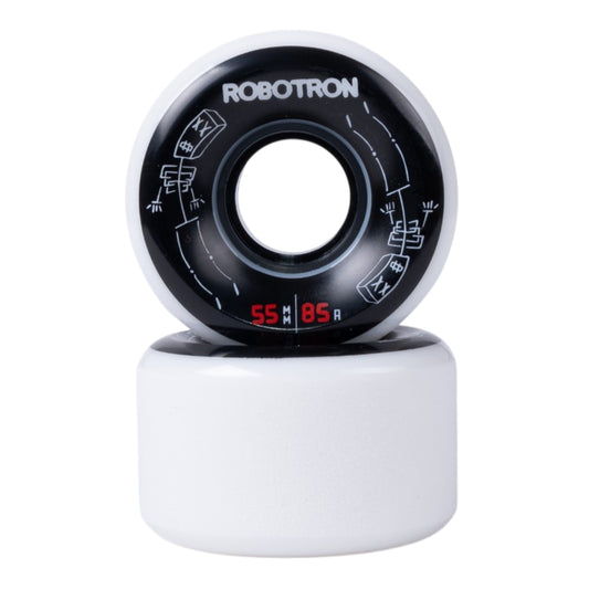 Robotron "Skeletron" Cruiser Wheels white 85A 55mm