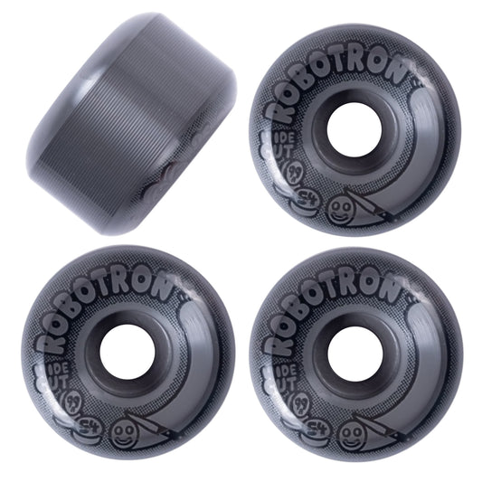 Robotron Wide Cut Full Dipped wheels washed black