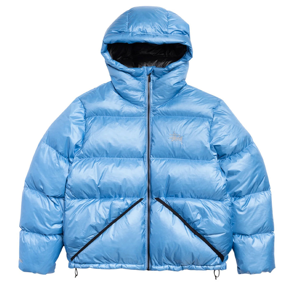 Stüssy Jacket "Micro Ripstop Down Parka" sky blue
