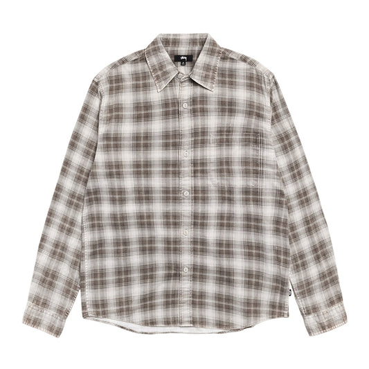 Stüssy Shirt "Dax Plaid" brown