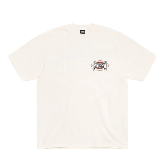 Stüssy T-Shirt "Champion Oval Pigment dyed" natural