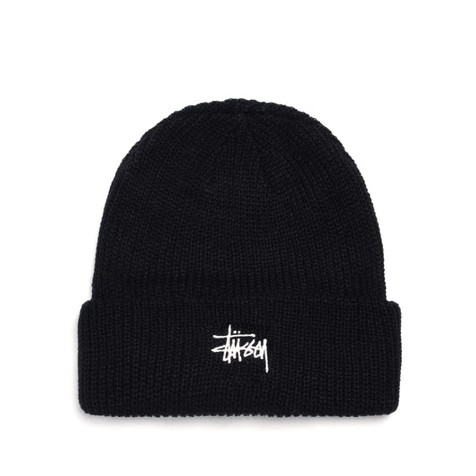 Stüssy Beanie "Basic Cuff " black