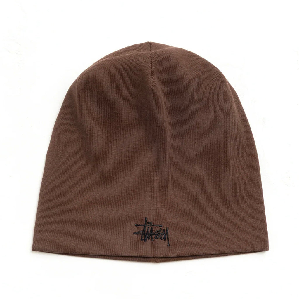 Stüssy - Beanie - Skullcap Jersey - brown - Instore Only!