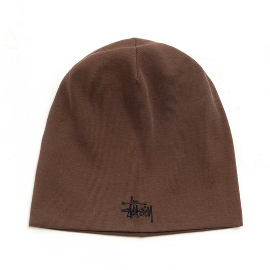 Stüssy - Beanie - Skullcap Jersey - brown - Instore Only!