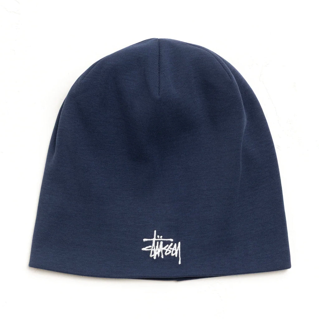 Stüssy - Beanie - Skullcap Jersey - navy - Instore Only!