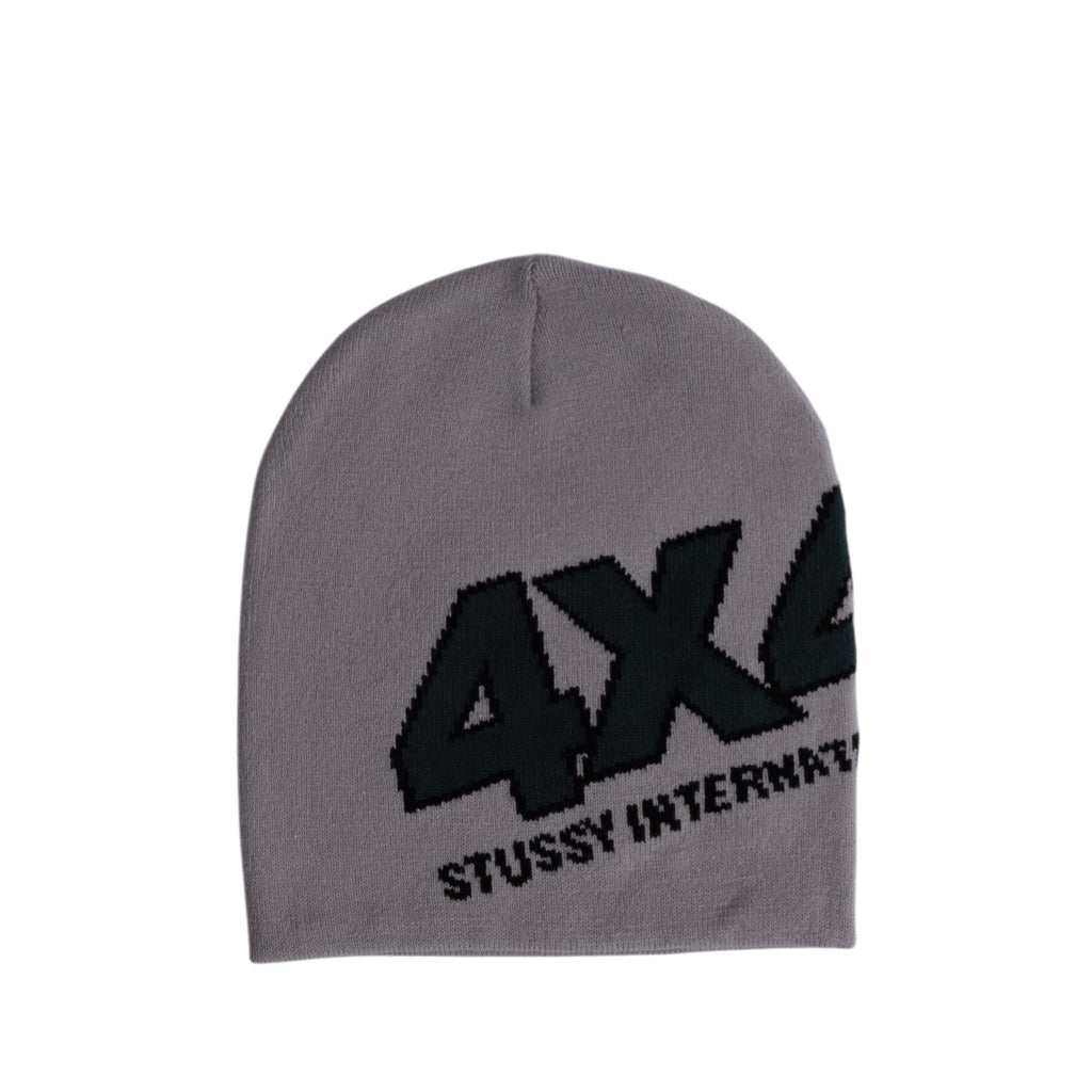 Stüssy Beanie "4x4 Skullcap" grey