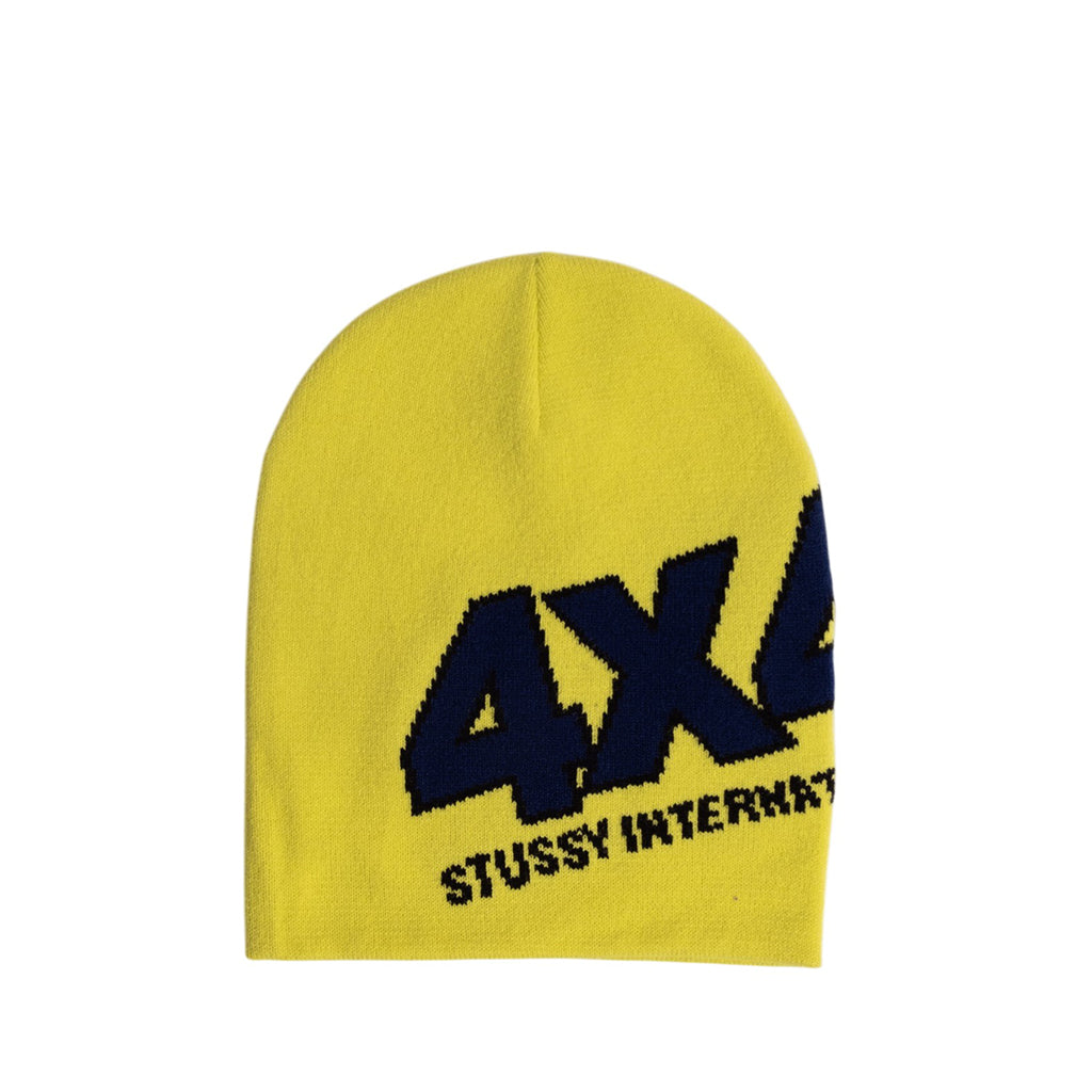 Stüssy Beanie "4x4 Skullcap" lime