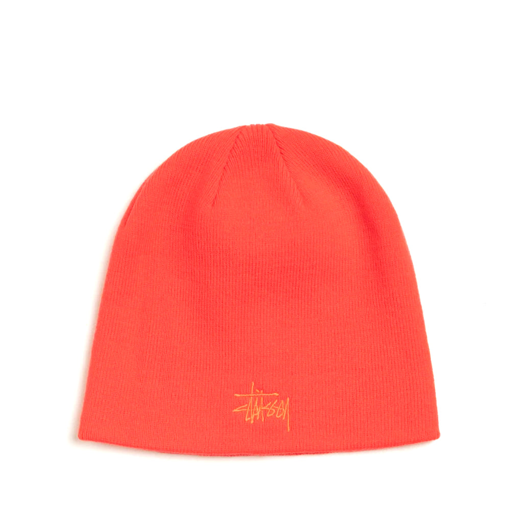 Stüssy Beanie "Basic Skullcap" sport red