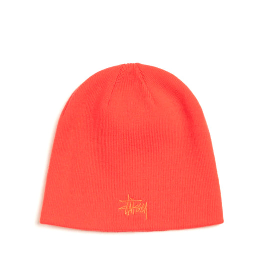 Stüssy Beanie "Basic Skullcap" sport red