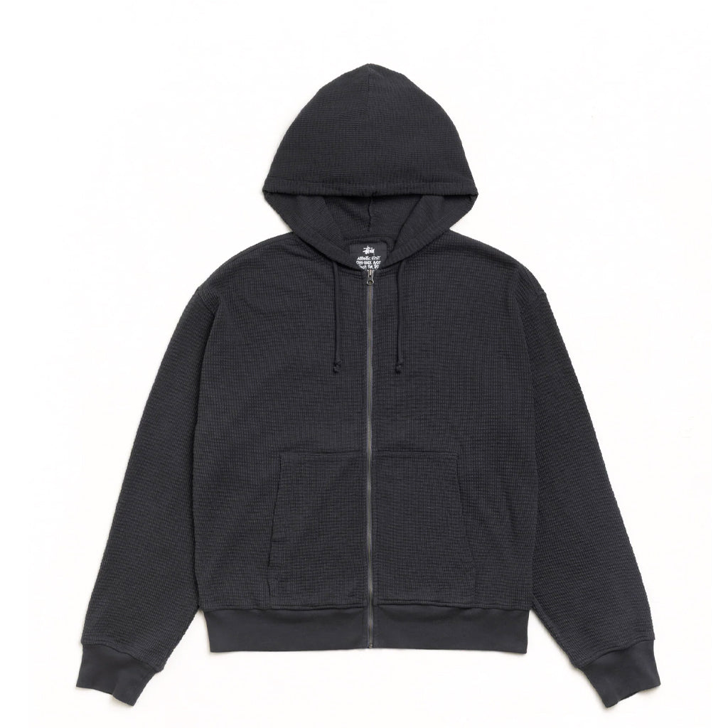 Stüssy - Hoodie - Lightweight Thermal - faded black - Instore Only!