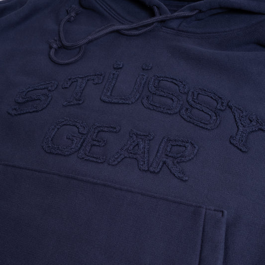 Stüssy Hoodie "Gear Applique" navy