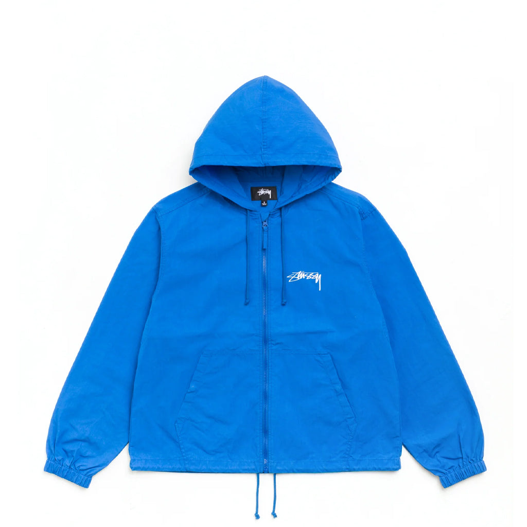 Stüssy Jacket "Beach Shell Cotton Wax" blue