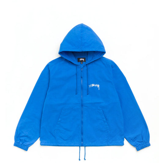 Stüssy Jacket "Beach Shell Cotton Wax" blue