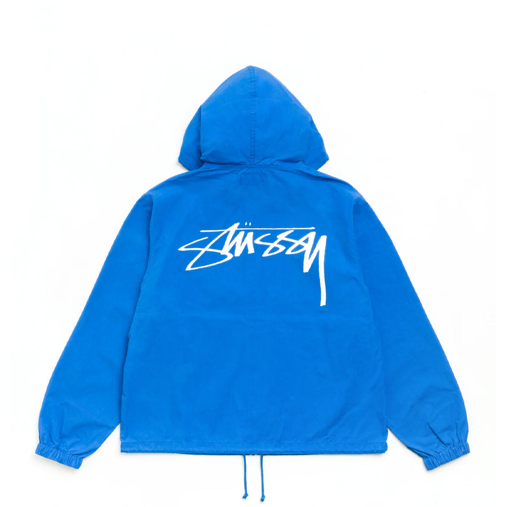 Stüssy Jacket "Beach Shell Cotton Wax" blue