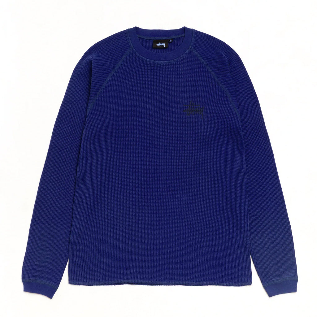 Stüssy Longsleeve "Thermal Raglan Basic Stock" ink