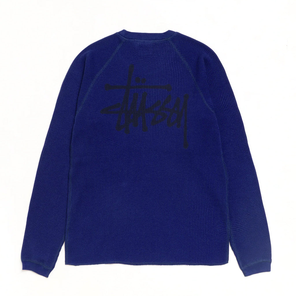 Stüssy Longsleeve "Thermal Raglan Basic Stock" ink