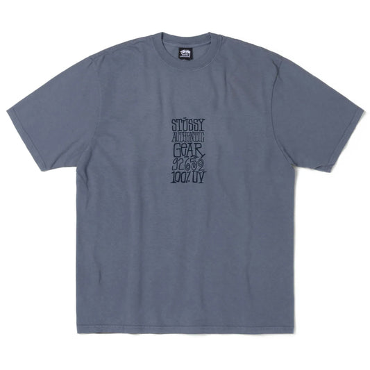 Stüssy - T-Shirt - Authentic Gear Pig. Dyed - navy