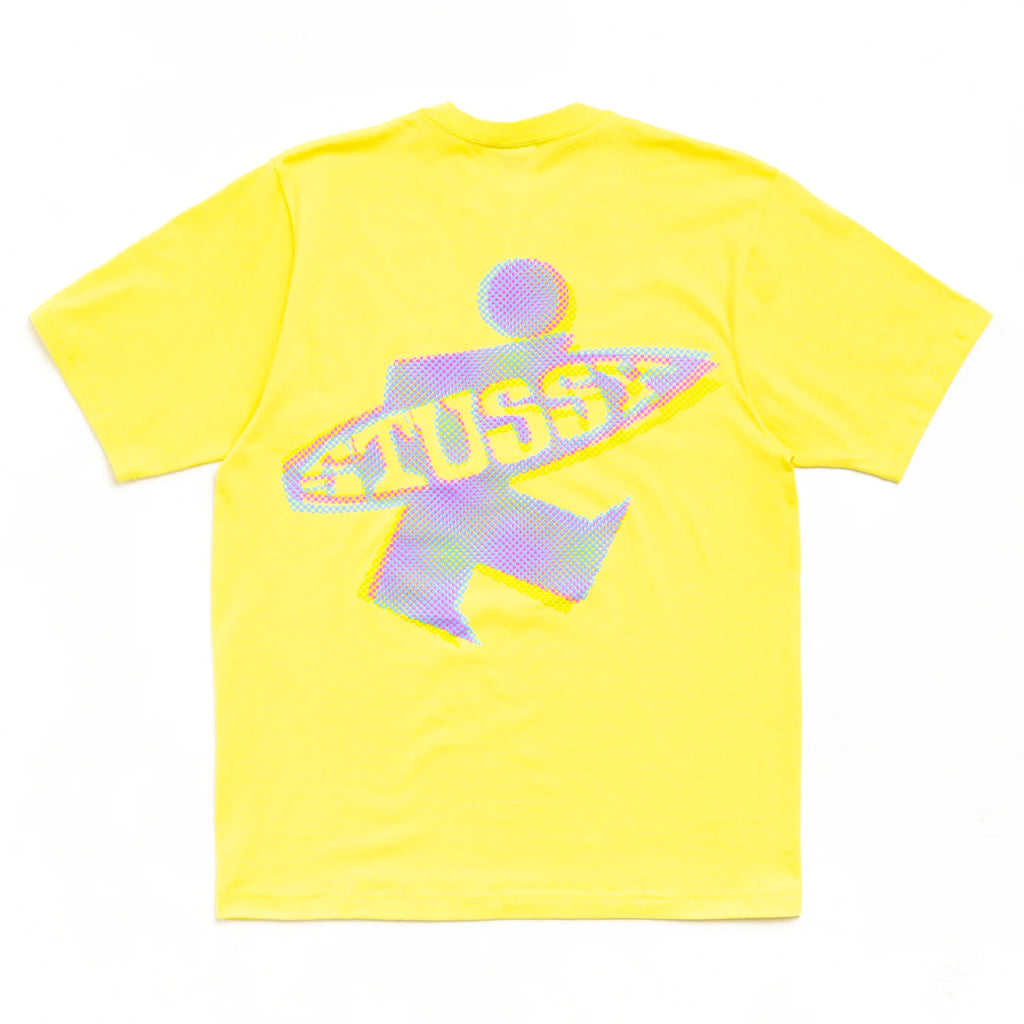 Stüssy T-Shirt "Dot Surf" lemon